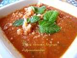 Gaspacho ou soupe fraicheur