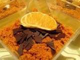 Panna cotta speculoos et mandarines