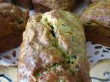 Petits cakes aux petits pois, au jambon et au fromage