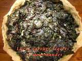 Quiche de blette au roquefort