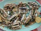 Sardines farcies au barbecue