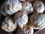 Scones au rhum-raisins