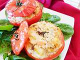 Tomates farcies au boulgour