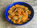 Fraîcheur en été – Salade de carottes à la marocaine (Khizou Mchermel)