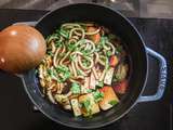 One pot à la japonaise – Sukiyaki au tofu grillé