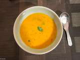 Orange – Soupe de carotte un peu à l’indienne