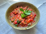 Rouge fraîcheur – Tartare de tomates