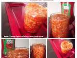 Sauce  salsa de tomates  mexicaine