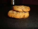 Biscuits aux pépites de chocolat et à la pointe de menthe