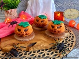 Citrouille d'halloween amandes et pépites de chocolat