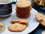 Cookies aux pralines roses