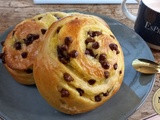 Escargot Brioche à la crème pâtissière