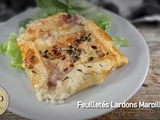 Feuilletés Lardons et Maroilles