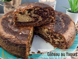 Gâteau au yaourt marbré