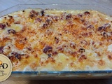 Gratin de Chou-fleur, carottes aux knackis