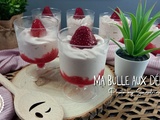 Mousse aux fraises sans œufs et sans gélatine