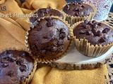 Muffins Cacao et Amandes