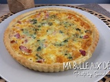 Quiche Lardons et basilic