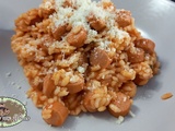 Risotto aux Knacki® à la sauce tomate