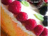 Bavarois Fraises Citron {gateau d’anniversaire}