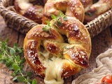 Bretzel à la Mozzarella : Recette fourré au fromage