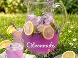 Citronnade à la Lavande et au Citron Maison