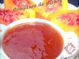 Confiture de peches