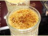 Creme brulee vanille des îles