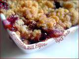 Crumble aux figues