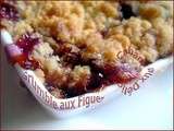 Crumble (aux figues)