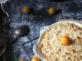 Crumble aux mirabelles