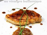 Escalope de Poulet au Vinaigre Balsamique