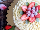 Fraisier Crème Diplomate Vanille Facile