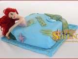 Gateau Ariel la Petite Sirene