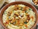 Houmous à l’Ail Rôti et Paprika Fumé