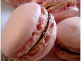 Macarons à la framboise