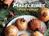 Madeleines Saveur Pain d’Epices