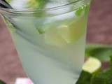 Mojito sans alcool menthe citron