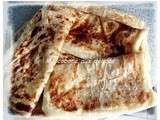 Msemen crêpes feuilletées