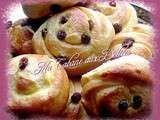 Pain aux raisins ou pain russe