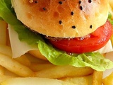 Pain hamburger maison express {recette sans repos}