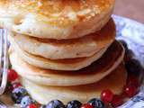 Pancakes sans oeufs ni lait