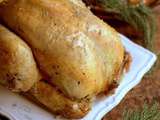 Poulet en croûte de sel de guérande au four