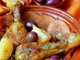 Tajine zitoune au poulet à la marocaine