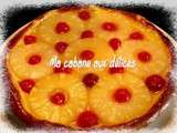 Tarte briochee ananas cerises