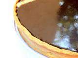 Tarte chocolat banane caramel beurre salé