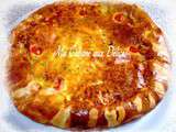 Tarte salée tomates cerises saumon fumé