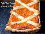 Tarte thon tomates cream cheese, recette salee