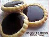 Tartelette sablee a la confiture