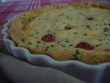 Clafoutis à la Brousse et Tomates cerises